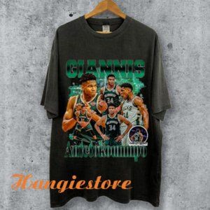 Giannis Antetokounmpo Milwaukee Basketball Shirt, Bucks Bask